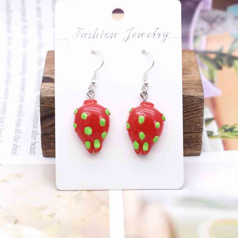 Animals Fruits Vegetables Themed Earrings