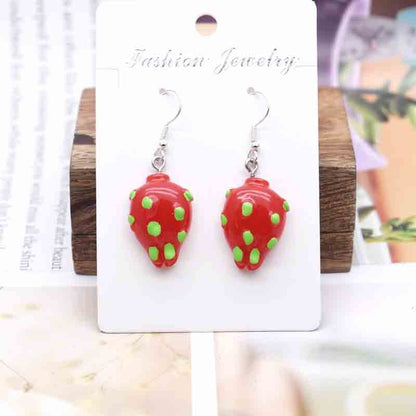 Animals Fruits Vegetables Themed Earrings