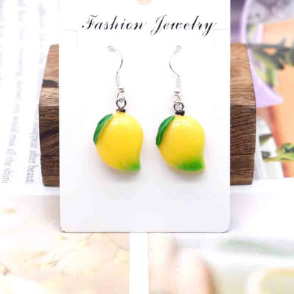 Animals Fruits Vegetables Themed Earrings