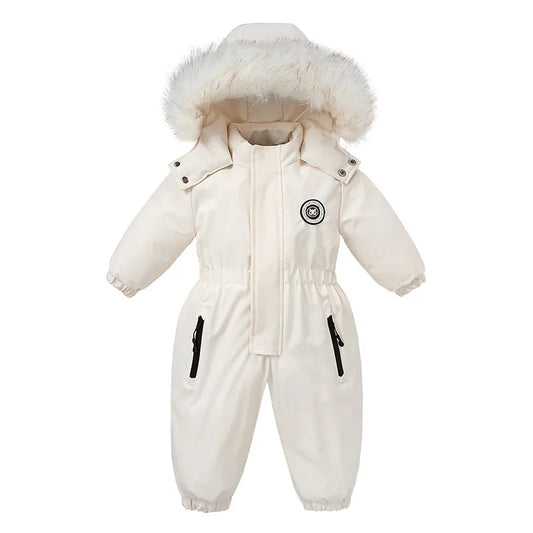 Winter Baby Jumpsuit: Warm Ski Suit for Boys and Girls