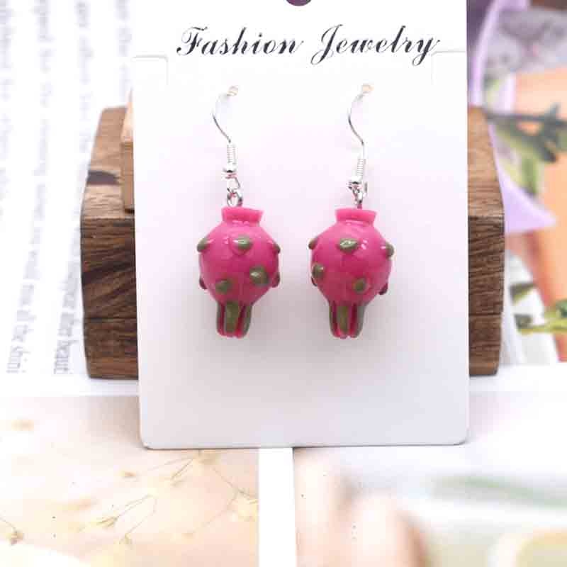 Animals Fruits Vegetables Themed Earrings