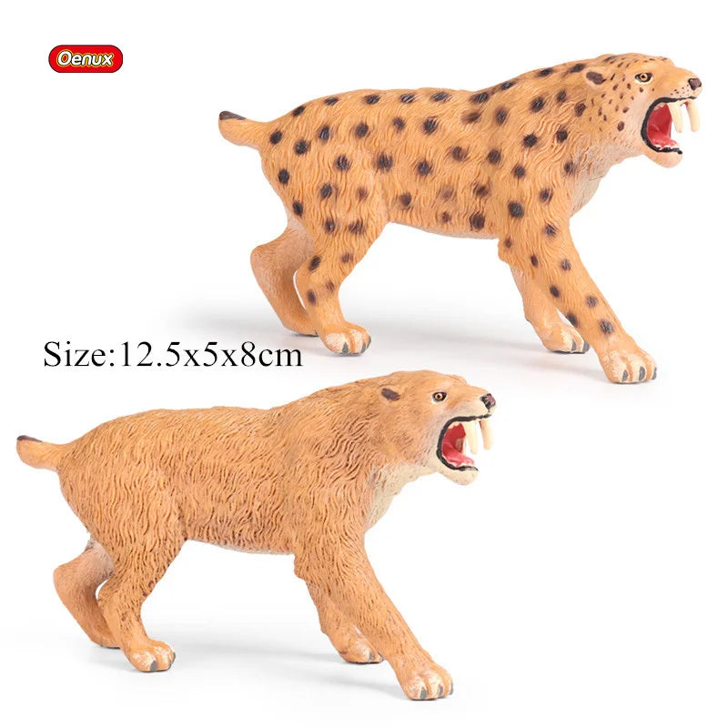 African Wild Animal PVC Figurines - Set of 4