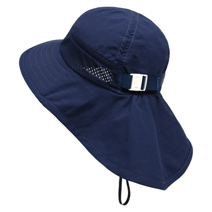 Adjustable Bucket Hat: Beach Sun Protection for Kids