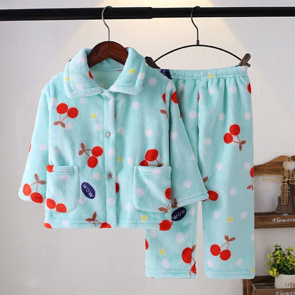 Winter Flannel Children's Pajamas