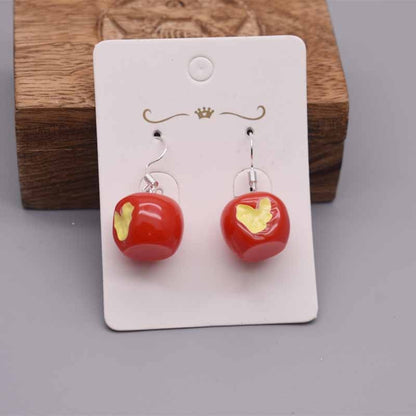 Animals Fruits Vegetables Themed Earrings