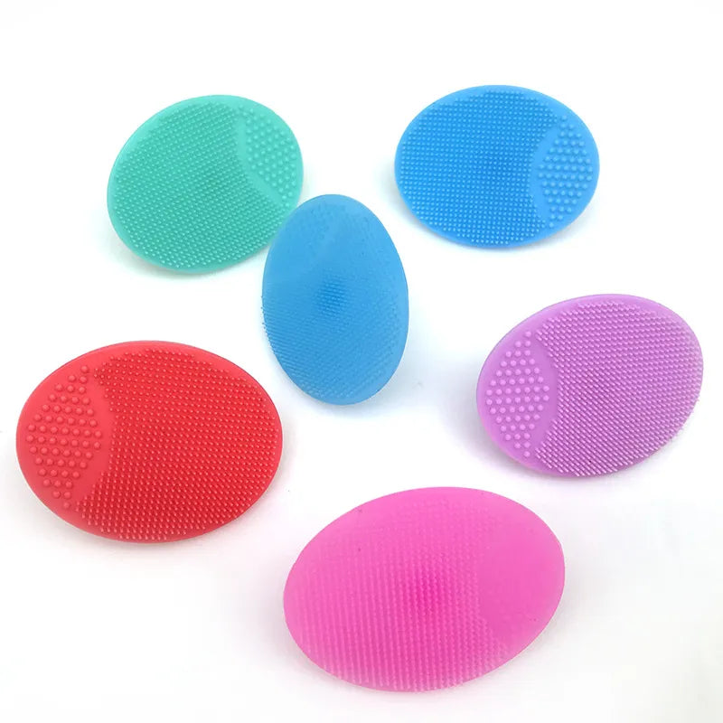 1PCS Silicone Baby Shampoo Brush: Gentle Head Massage & Hair Washing