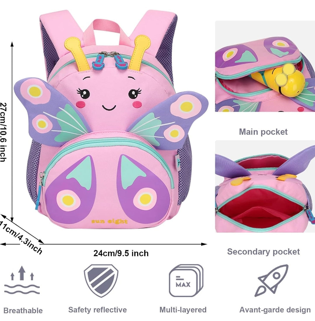 3D Animal Forms Back Packs / Toddler School Bags