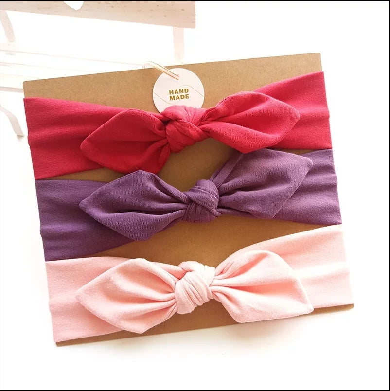 3 Pieces set cute bow headbands