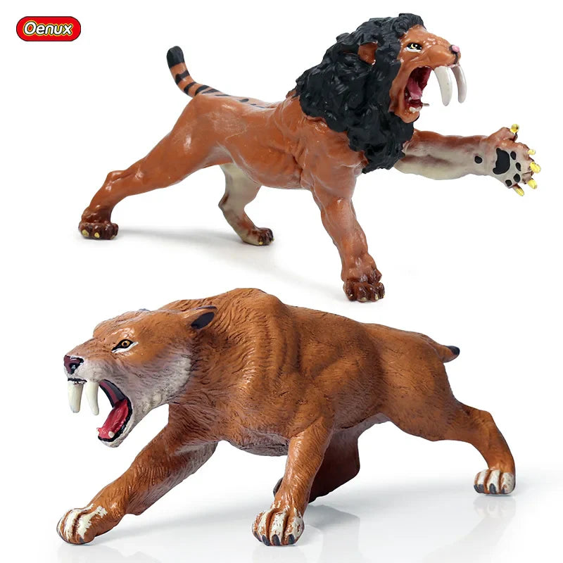 African Wild Animal PVC Figurines - Set of 4