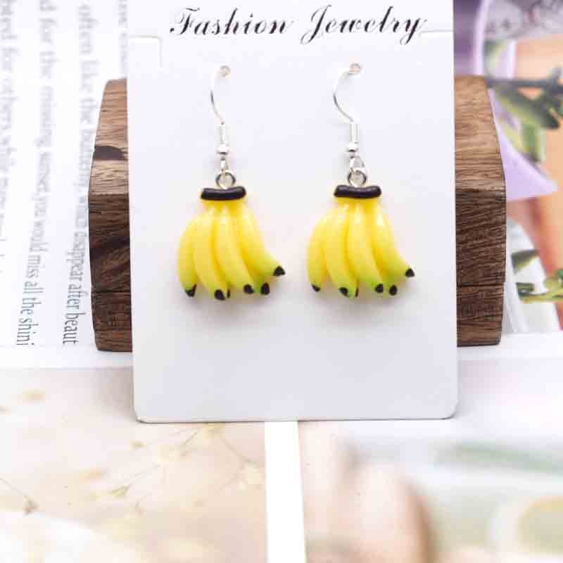 Animals Fruits Vegetables Themed Earrings