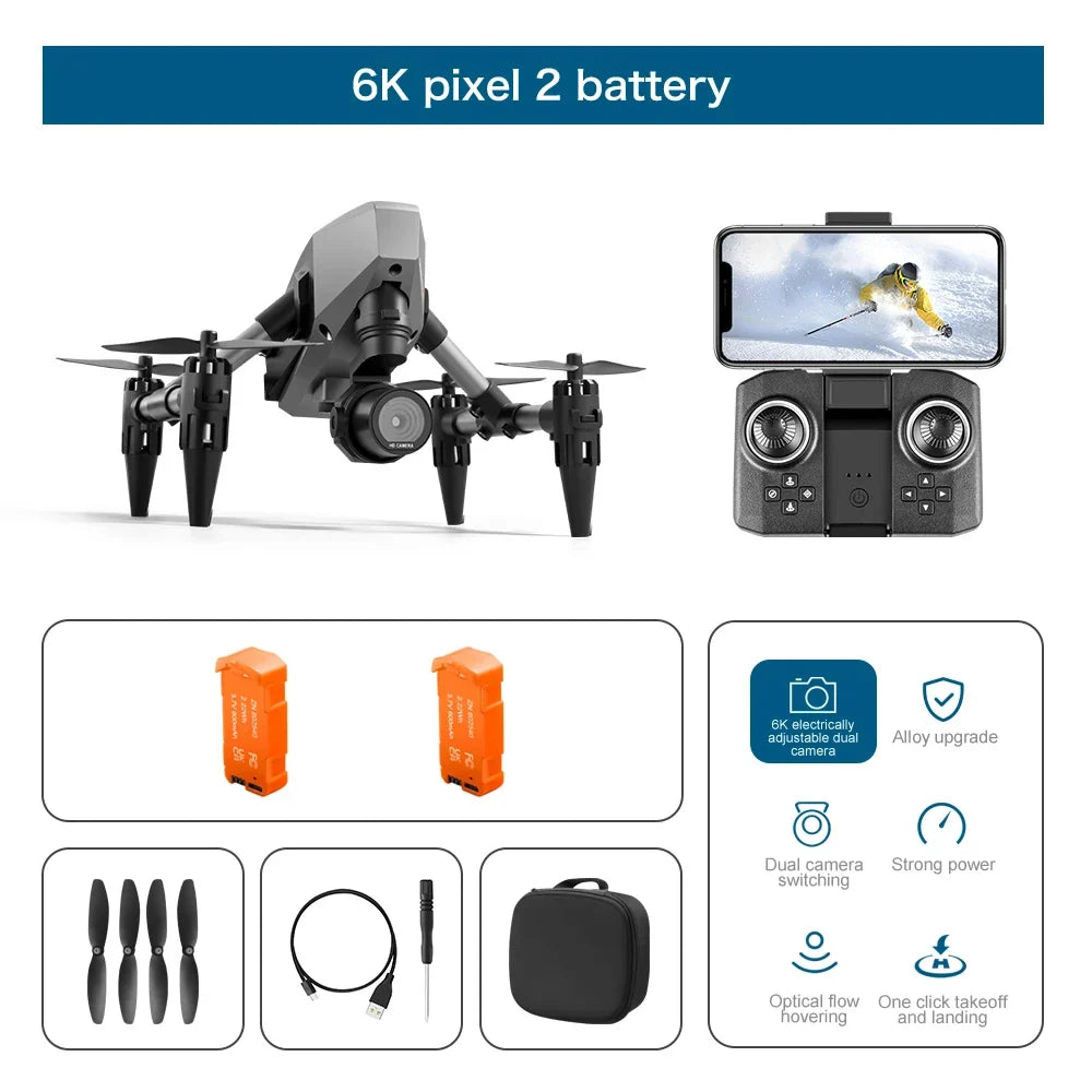 XD1 Mini Alloy 8K Dual Camera Architecture Drone