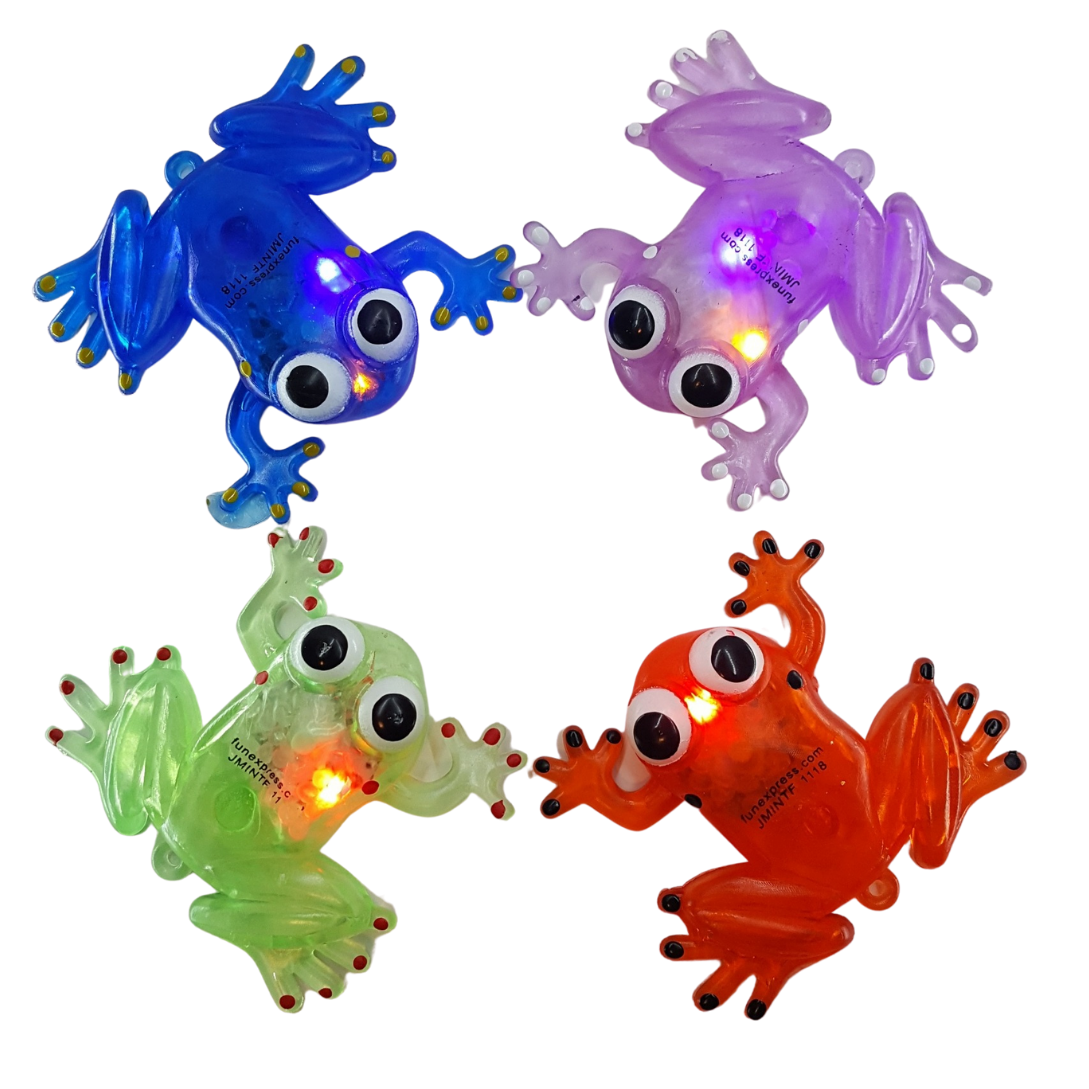 10 Pieces Light Up Toys Frog