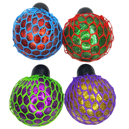 4 Pcs Light Up Mesh Squeeze