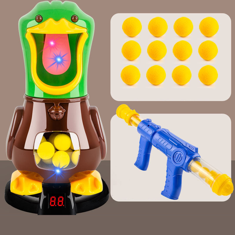 Air-Powered Soft Bullet Gun Shooting Toy