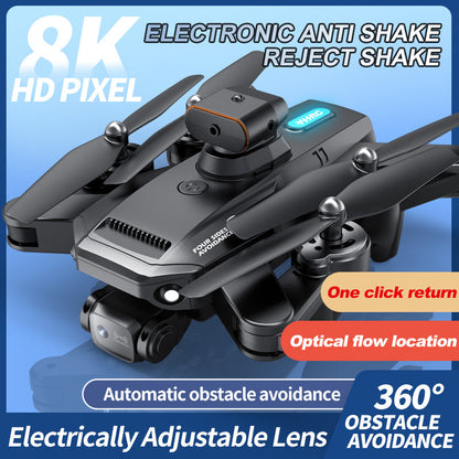 Aerial Quadcopter with 8K Electric Modulation Lens