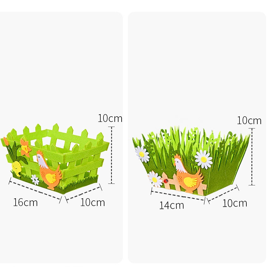 Wholesale Easter Nonwoven Basket TOY