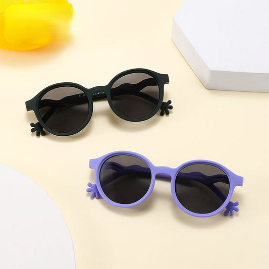 Wholesale Round Frame Sunshade Kids Sunglasses