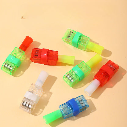 5 Pieces Children's Plastic Projection Finger Lights