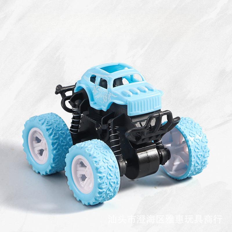 Wholesale of Children's Toys, Four-wheel Drive Inertia Stunt Plastic Off-road Vehicles