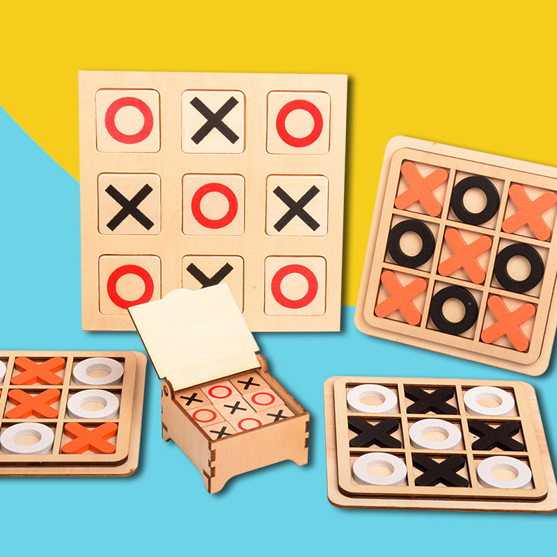 Wooden Tic tac toe Board Game