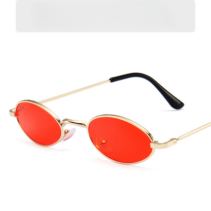 Wholesale Metal Kids Oval PC Sunglasses