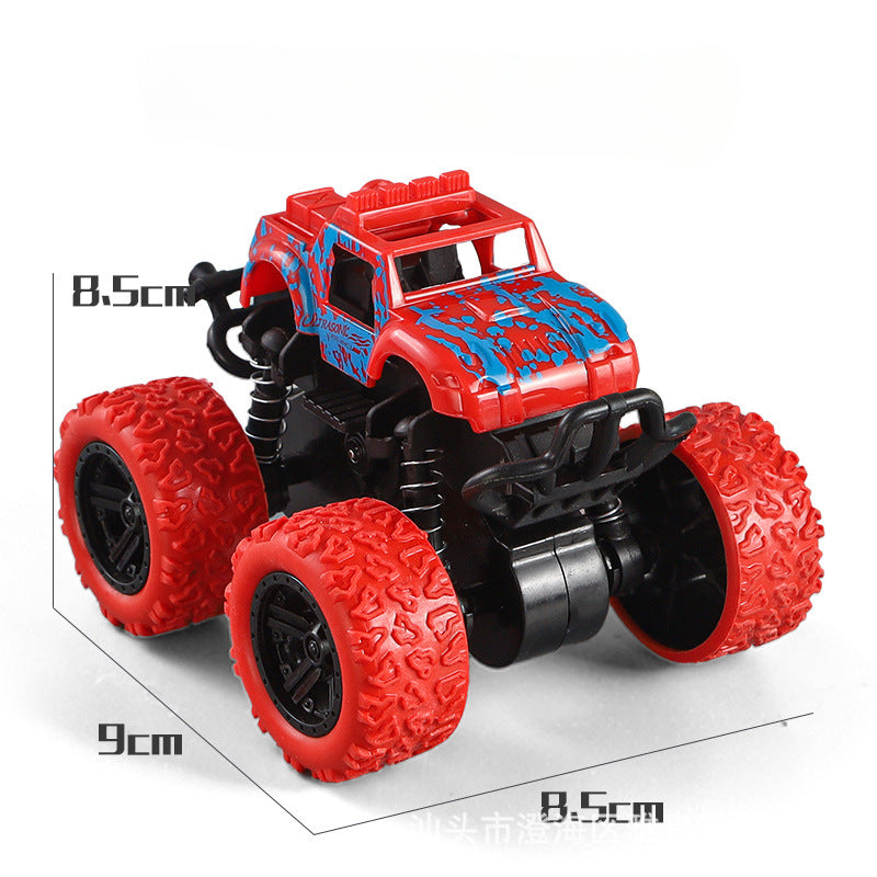 Wholesale of Children's Toys, Four-wheel Drive Inertia Stunt Plastic Off-road Vehicles