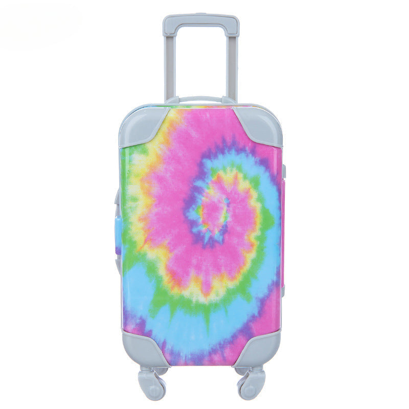 Wholesale of 10pcs Plastic Children's Trolley Cases, Colorful Doll Suitcases