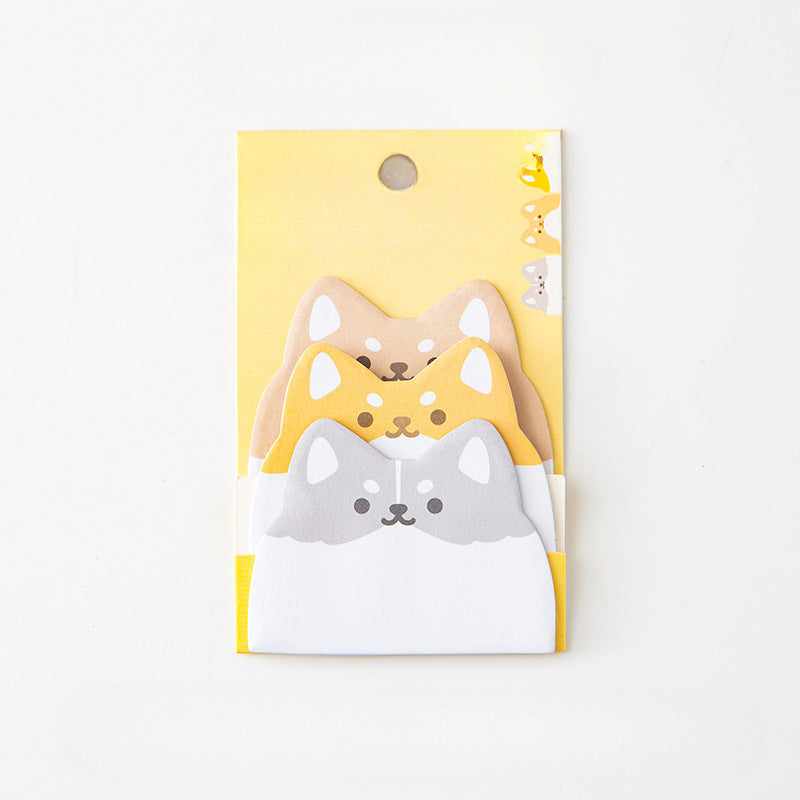 Animal Variant Self Adhesive Sticky Notes