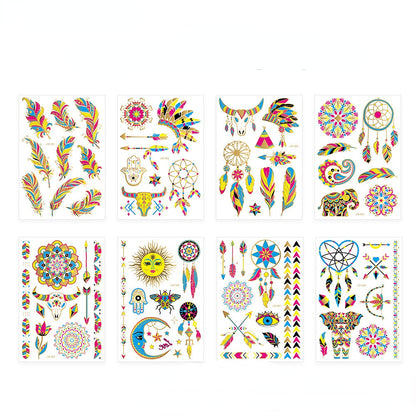 Wholesale Fluorescent Tattoo Sticker Paper TOY