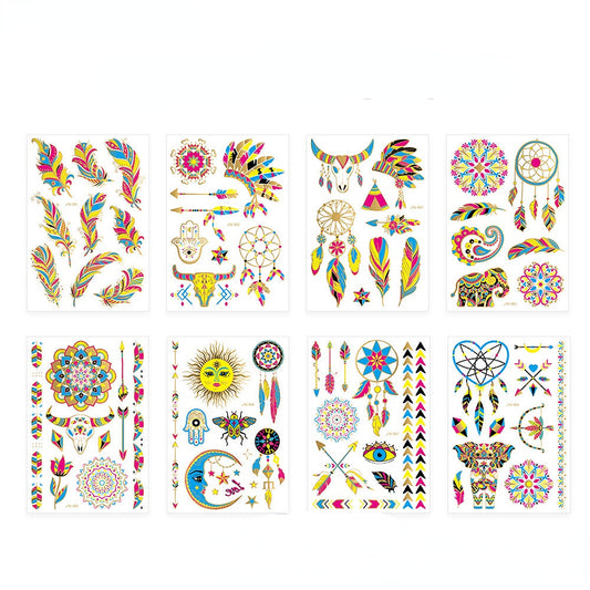 Wholesale Fluorescent Tattoo Sticker Paper TOY