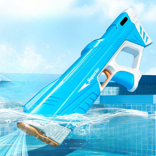 Wholesale Large-sized Electric Water Pistol Fully Automatic Water Absorption Beach Splashing Stall Children's Toys