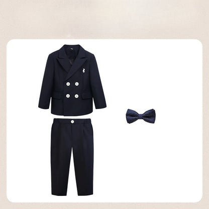 Wholesale of Boys' Cotton British Gentlemen Handsome Vest Sets