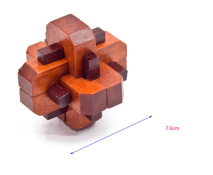 Wooden Puzzle Educational Toy - Luban Lock