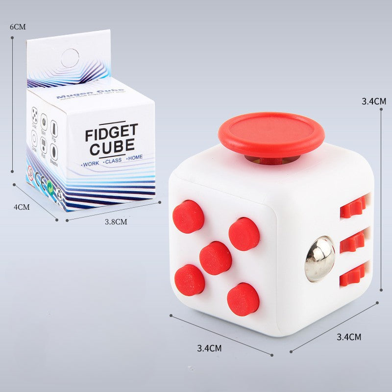 6-sided UV Decompression Infinite Finger Mini Magic Cube