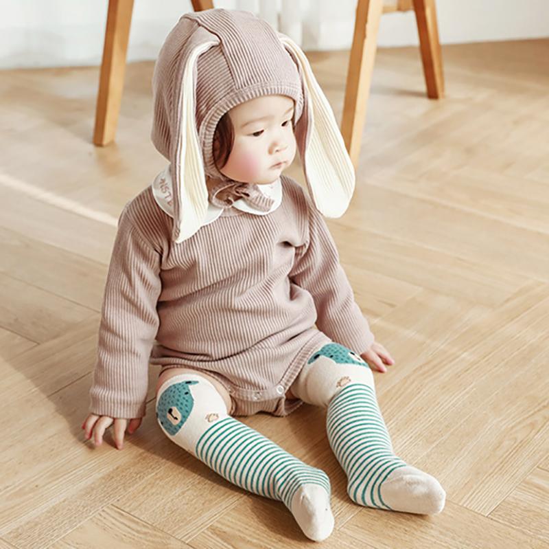 3-Pack Baby Kid Cartoon Knee High Stockings