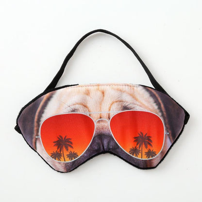 Animal Print Pattern Eye Patch Sleeping Eyeshade