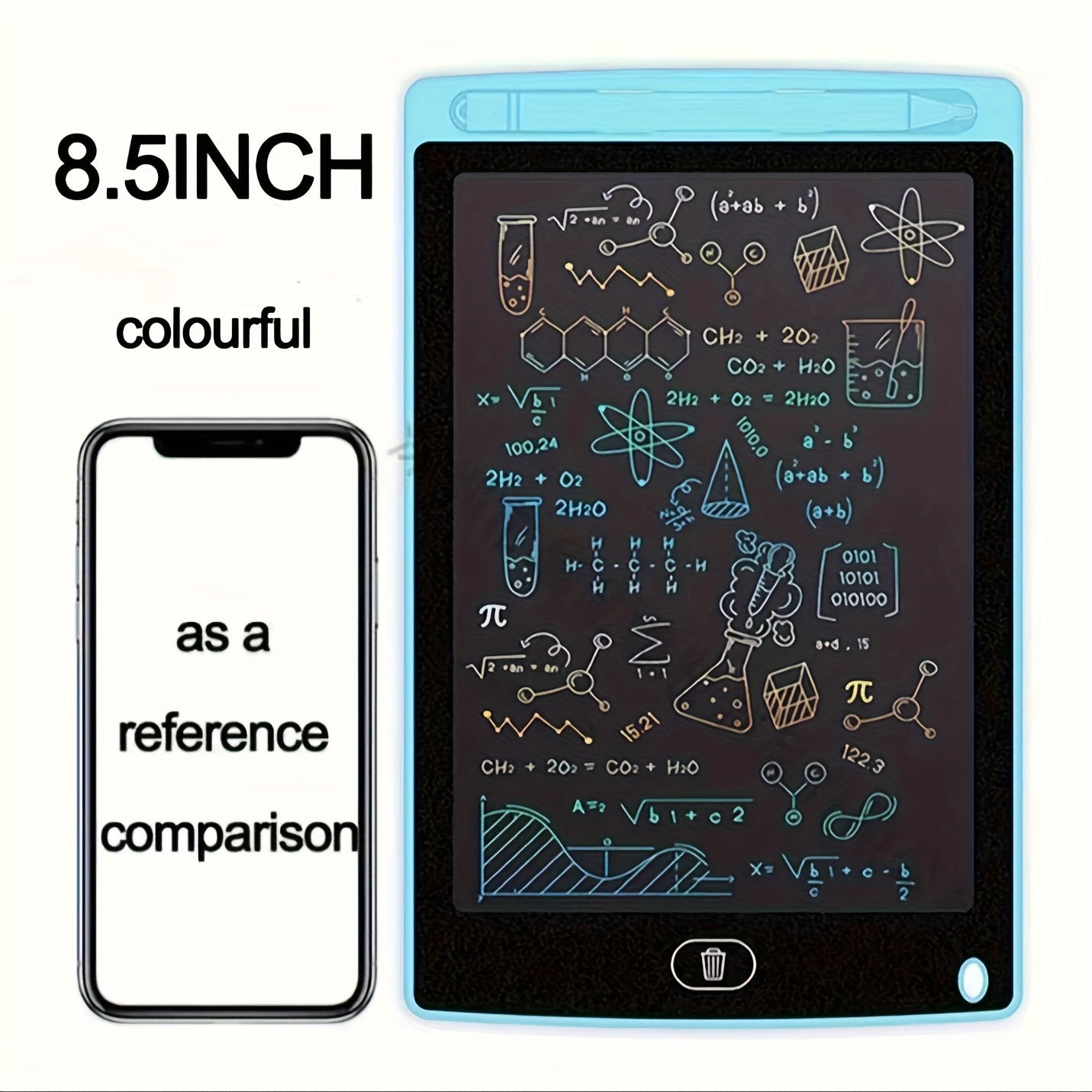 8.5inch/21.6cm LCD Writing Drawing Tablet For Kids Unlock Your Creative Potential Educational Birthday Gift For Kids, Christmas And Halloween Gift Easter Gift