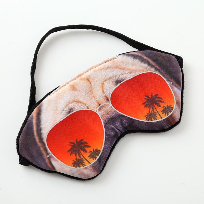 Animal Print Pattern Eye Patch Sleeping Eyeshade