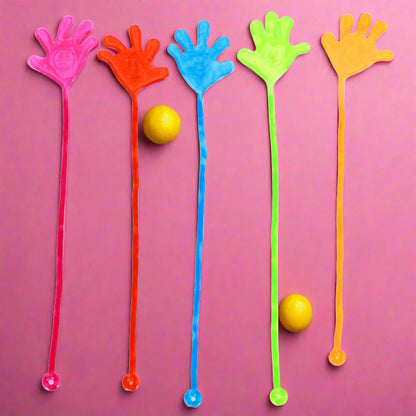 25pcs Mini Stretchy Sticky Hands Toys for Kids Party Favor Sets