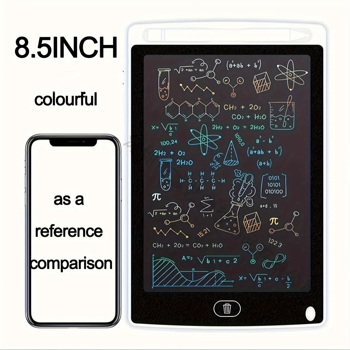 8.5inch/21.6cm LCD Writing Drawing Tablet For Kids Unlock Your Creative Potential Educational Birthday Gift For Kids, Christmas And Halloween Gift Easter Gift