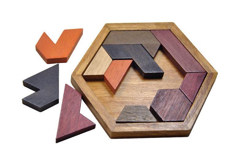 Wooden Special-shaped Building Blocks Wooden Toys