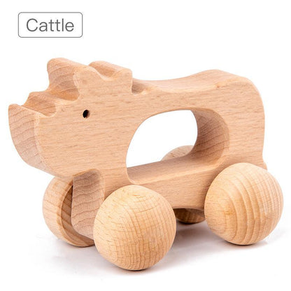 Wooden Baby Car Toy