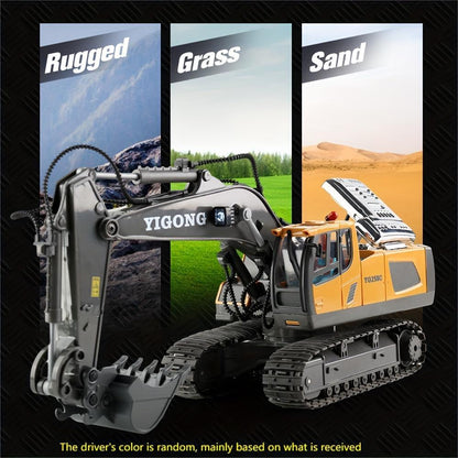 2.4Ghz Remote Control Engineering Vehicle Excavator Dump Truck