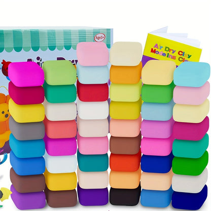 Air Dry Clay 50 Colors Modeling Clay for Kids