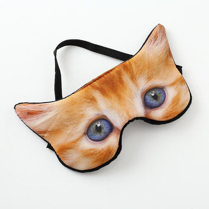 Animal Print Pattern Eye Patch Sleeping Eyeshade