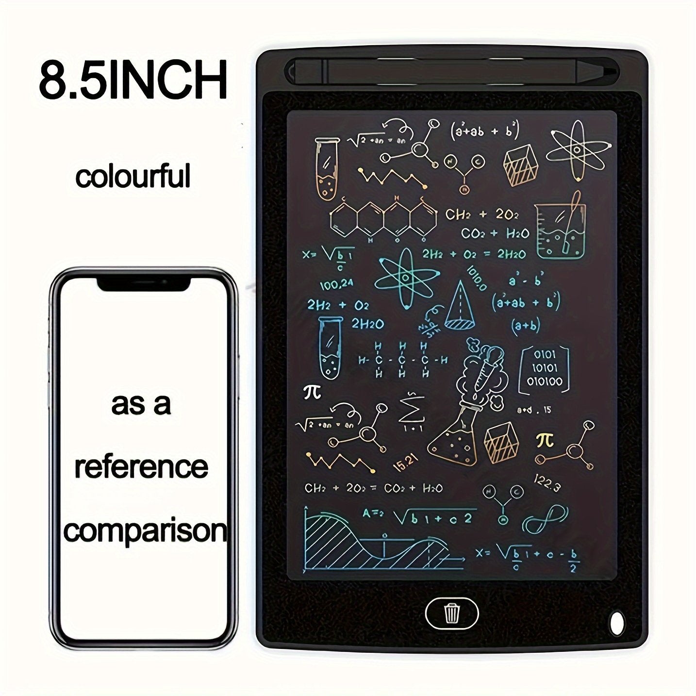 8.5inch/21.6cm LCD Writing Drawing Tablet For Kids