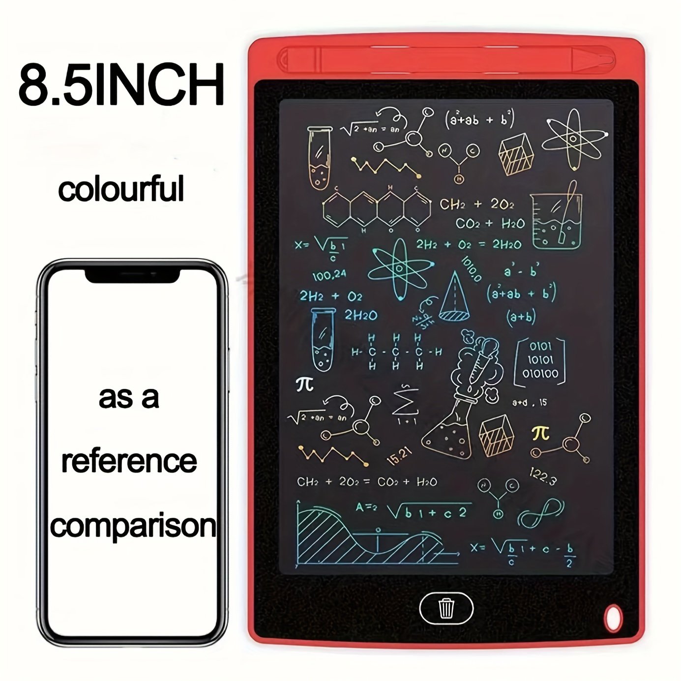 8.5inch/21.6cm LCD Writing Drawing Tablet For Kids Unlock Your Creative Potential Educational Birthday Gift For Kids, Christmas And Halloween Gift Easter Gift