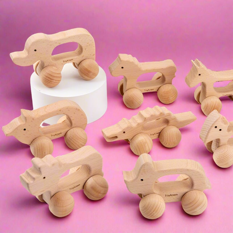 Wooden Baby Car Toy