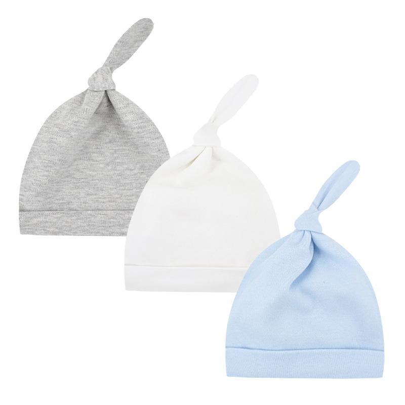 3pcs/set Baby Hat Newborn Baby's Cap