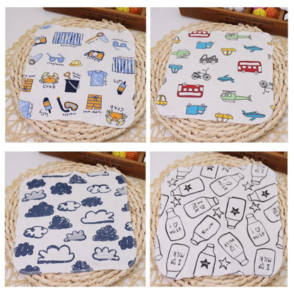 5pcs/bag Small Square Towel | Newborn Baby Handkerchief